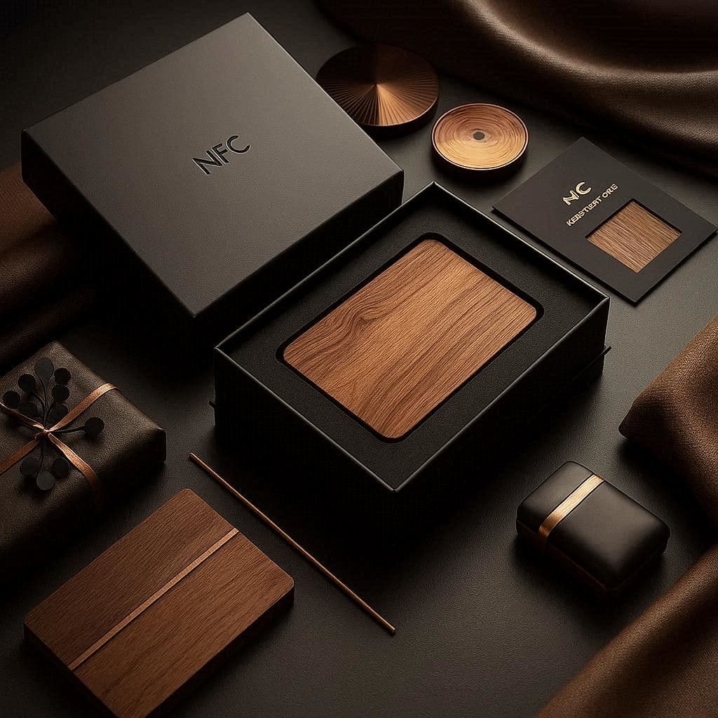 Coffret luxe Card Signature Zebrano Art